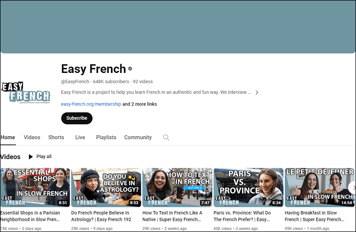 Easy French