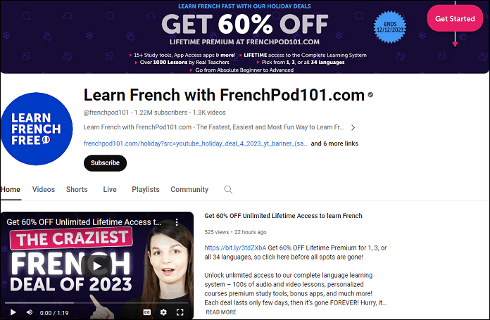 Learn French with FrenchPod101.com