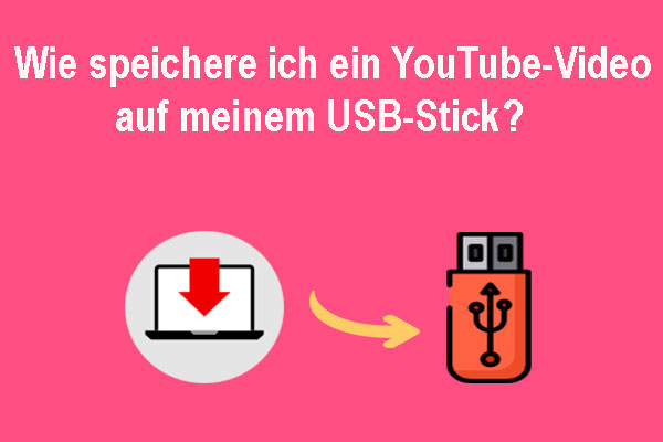 Wie speichere ich ein YouTube-Video auf meinem USB-Stick?