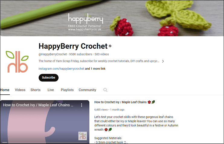 HappyBerry Crochet