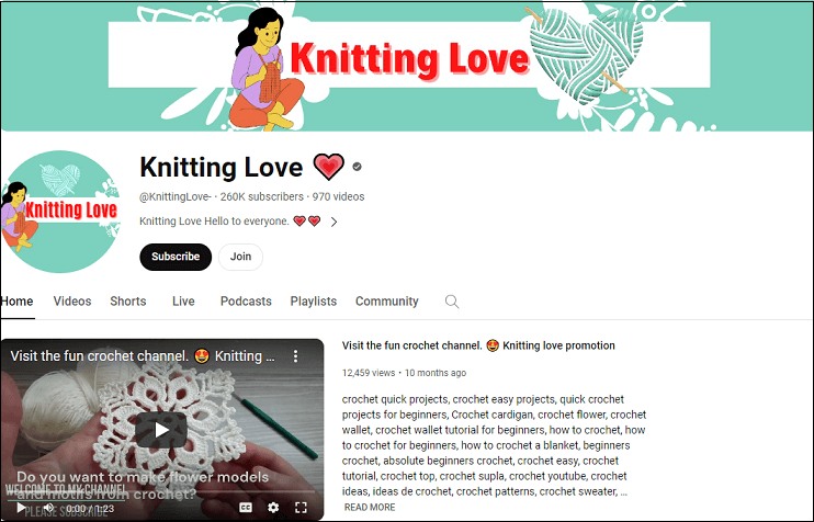 Knitting Love 💗