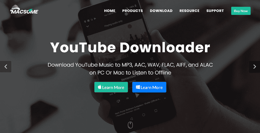 Macsome YouTube Music Downloader