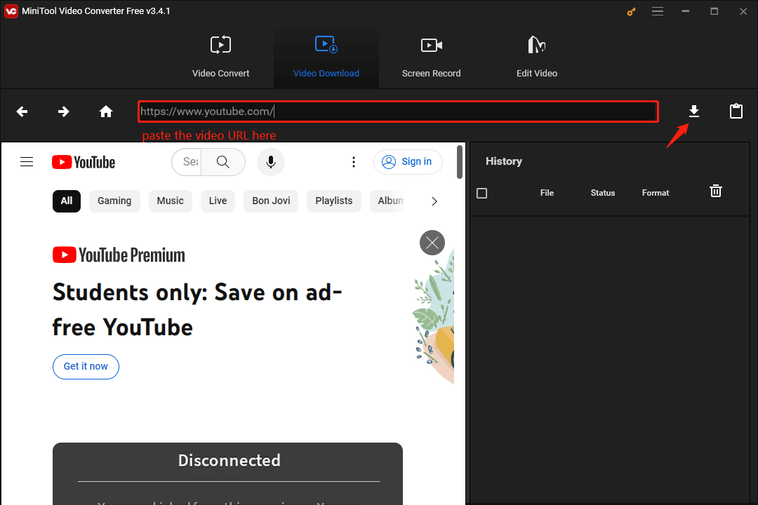 save your video on a Windows PC