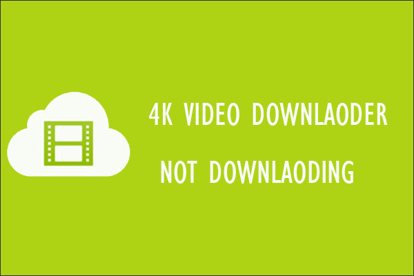 Comment corriger l’erreur de 4K Video Downloader: Impossible de télécharger?