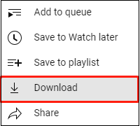 select Download