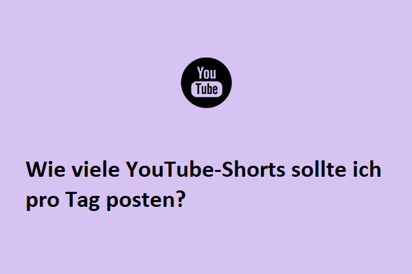Wie viele YouTube-Shorts sollte ich an einem Tag posten?