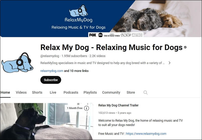 Relax My Dog - Relaxing Music for Dogs