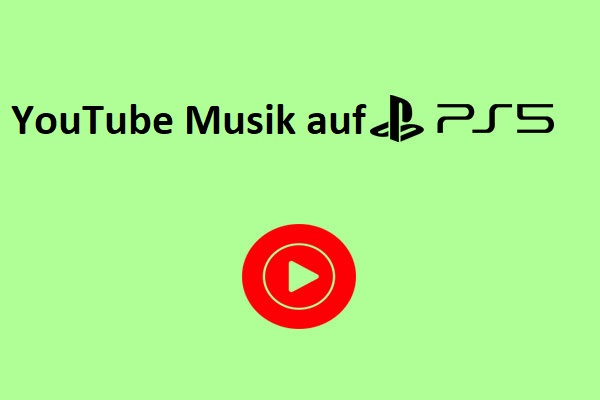 Wie man YouTube-Musik auf der PS5 beim Spielen hört