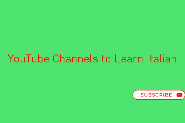 Explore These YouTube Channels to Learn Italian for All Levels