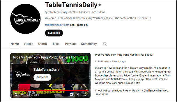 TableTennisDaily