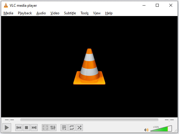 open VLC media player