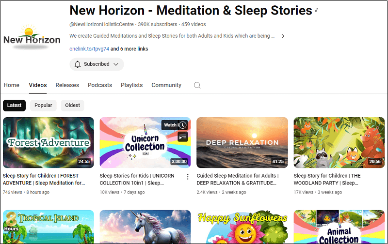 New Horizon - Meditation & Sleep Stories