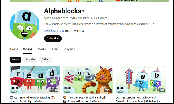 Alphablocks