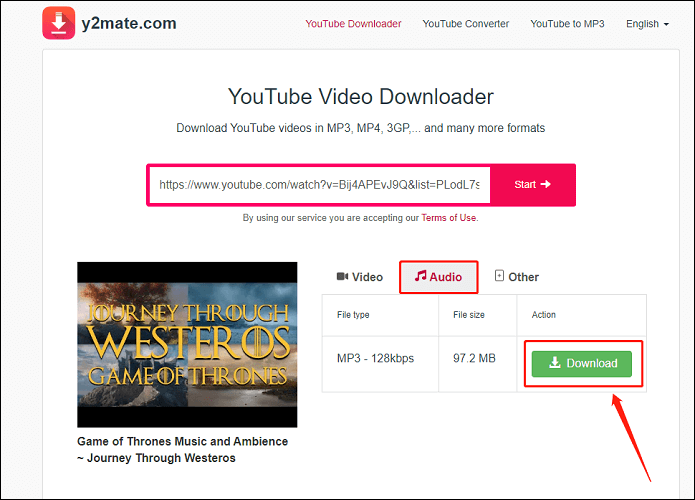 click Download