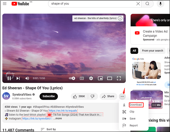 download YouTube music to Chromebook