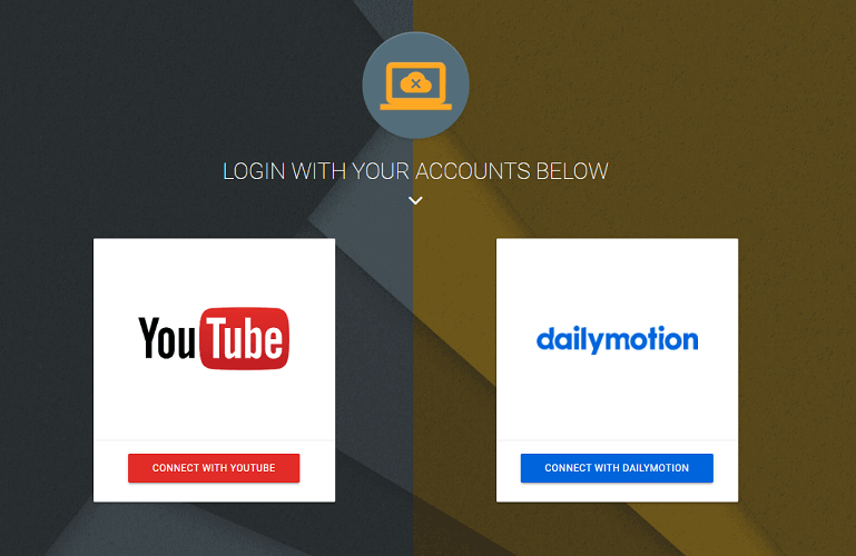 Übertragung von YouTube auf Dailymotion