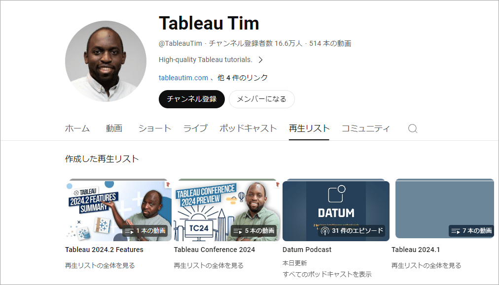 Tableau Tim