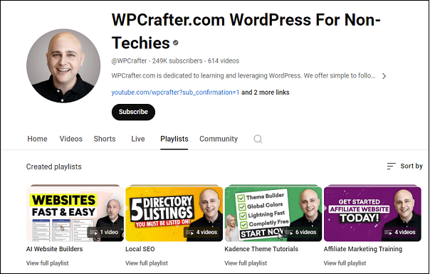WPCrafter.com WordPress For Non-Techies