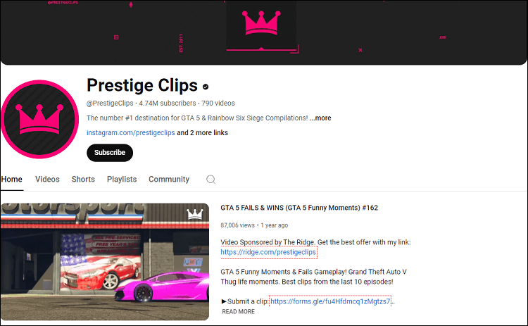 Prestige Clips