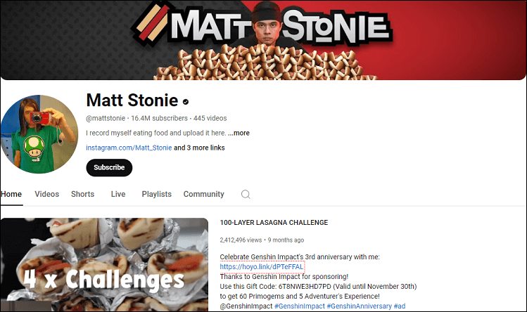 Matt Stonie