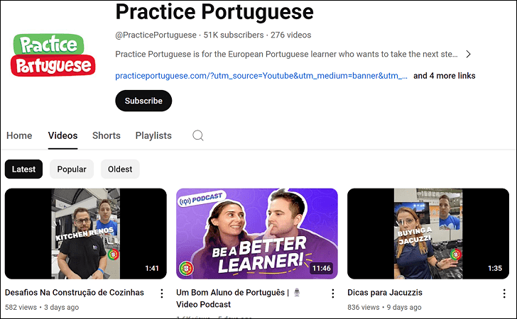 Practice Portuguese