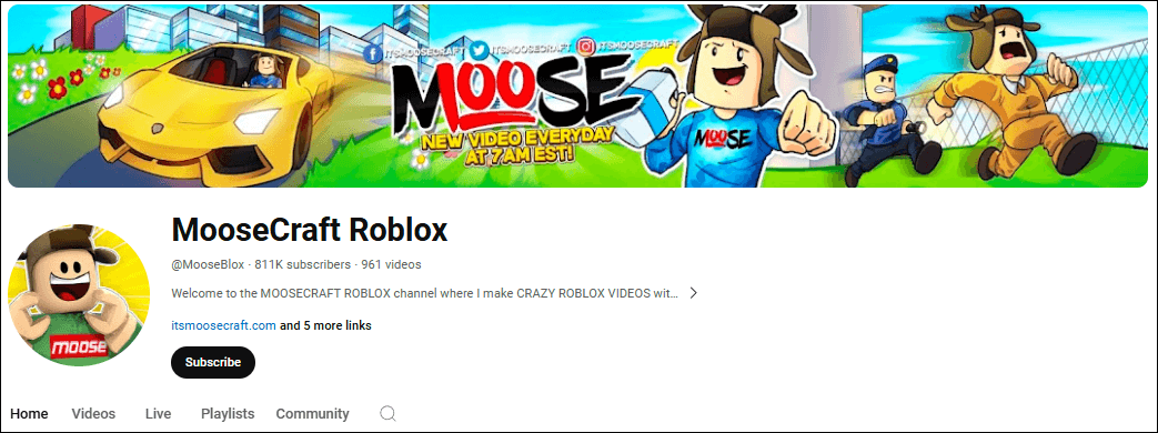 MooseCraft Roblox