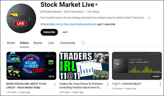 Stock Market Live