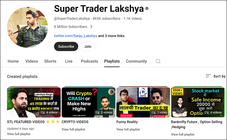 Super Trader Lakshya