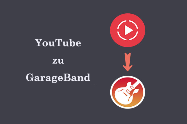 Wie kann man Musik von YouTube in GarageBand importieren?