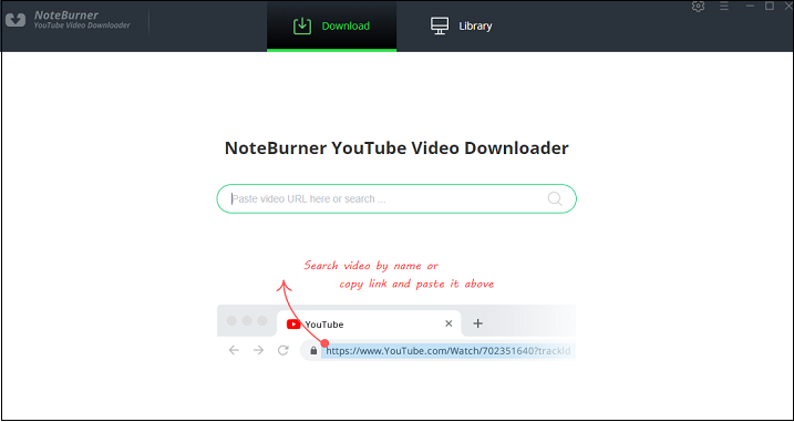 NoteBurner YouTube Video Downloader