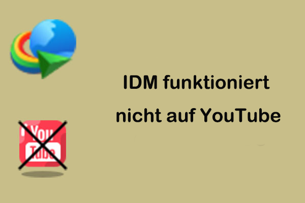 IDM funktioniert nicht bei YouTube? Probieren Sie diese Lösungen aus