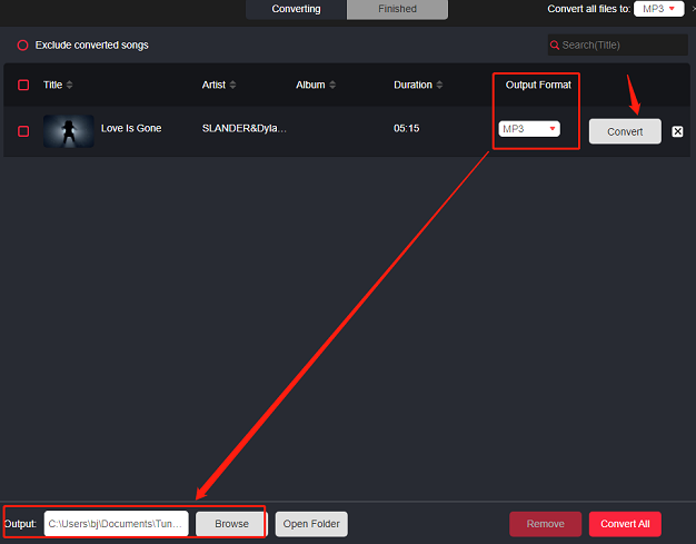 customize the download format and the save position