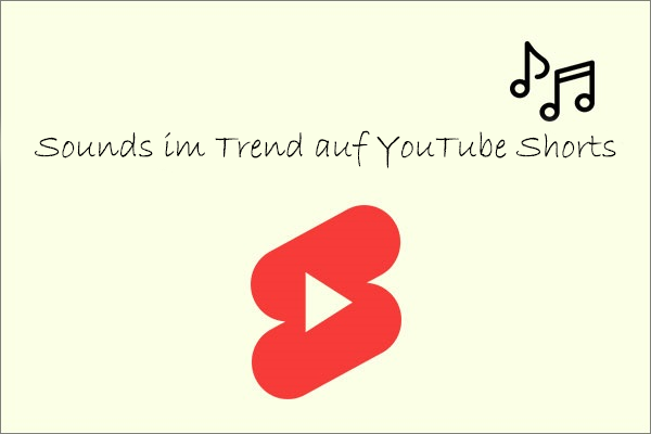 Sounds im Trend auf YouTube Shorts und wie man sie findet