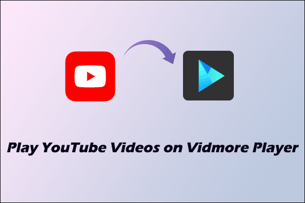 How to Play YouTube Videos on Vidmore Player? Try These Tools!