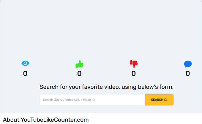 Use YouTubeLikeCounter.com to count YouTube live views