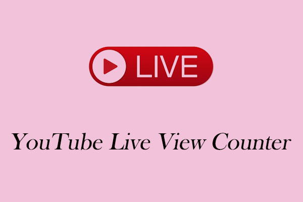 Online YouTube Live View Counter to Evaluate Live Performance