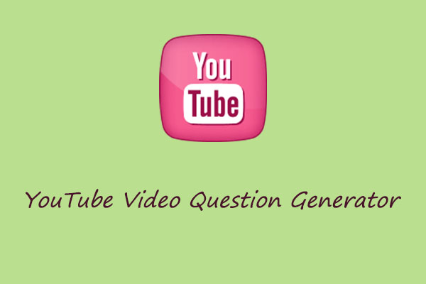 YouTube Video Question Generator to Evaluate Students