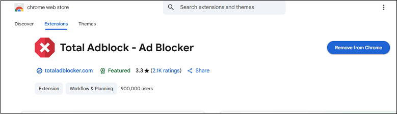Try Total Adblocker to watch YouTube videos without ads