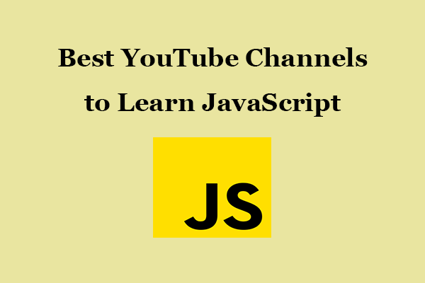 7 Best YouTube Channels to Learn JavaScript for Beginners