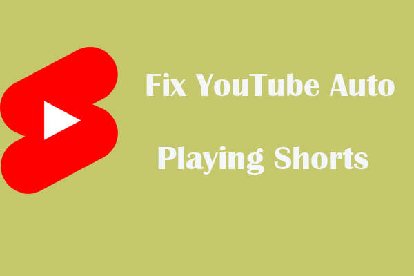 How to Fix YouTube Auto Playing Shorts for Mobiles?