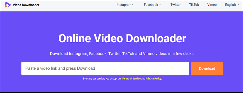 Use viddown.net to download YouTube videos
