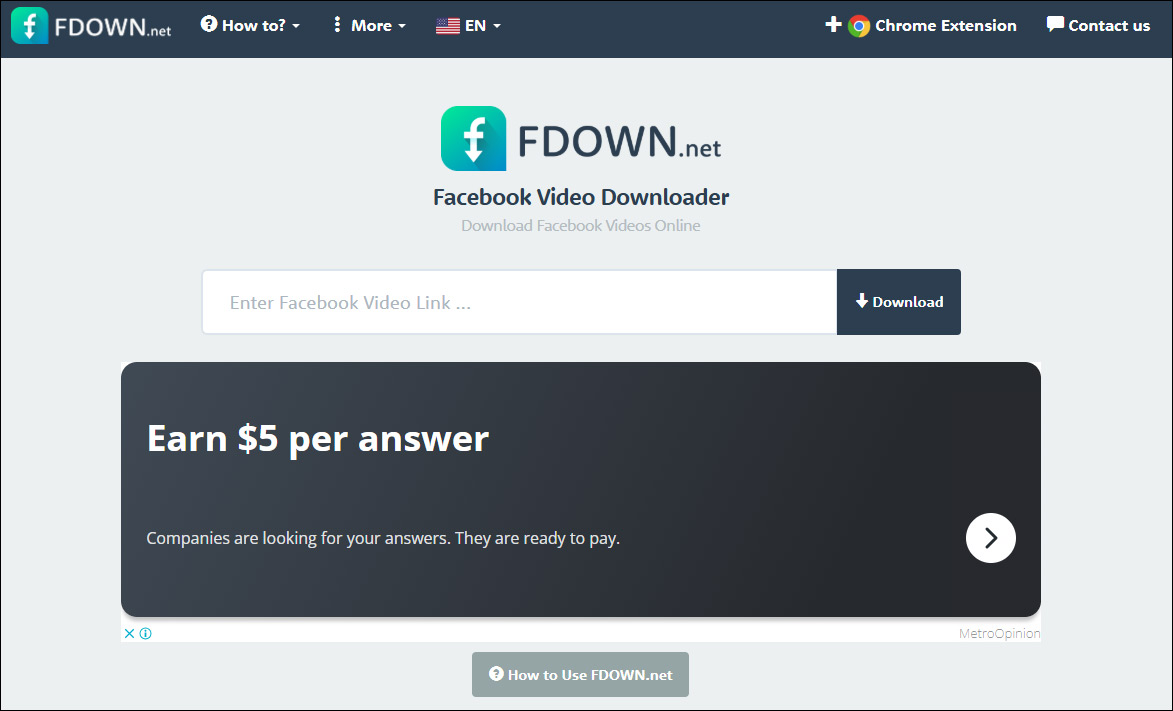 The official page of FDOWN.net