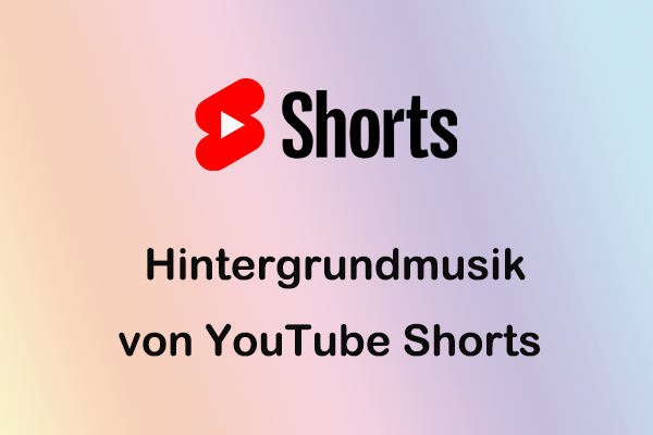 Wie Sie die Hintergrundmusik von YouTube Shorts erkennen und speichern
