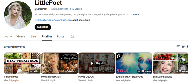 Go to LittlePoet to watch poetry videos
