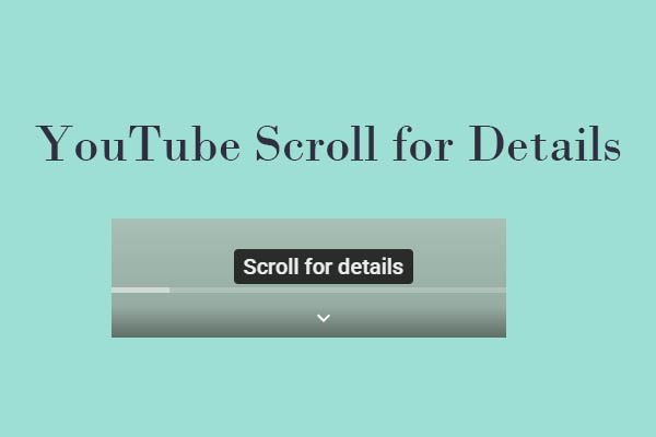 YouTube Scroll for Details: Professional Guides for This Feature