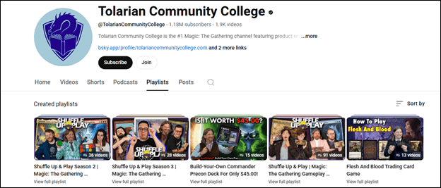 Go to Tolarian Community College to learn MTG