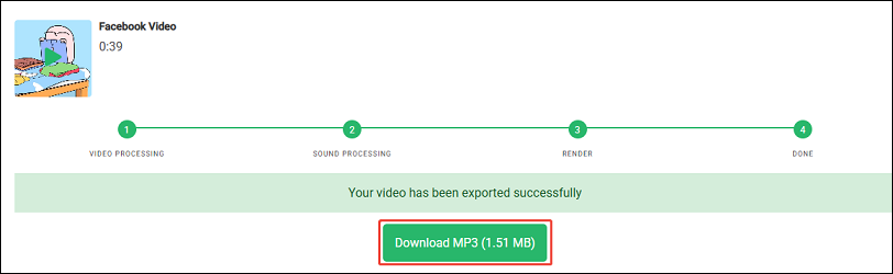 Click on Download MP3 to save this MP3 file on the FDownload.app website