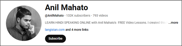 Go to Ani Mahato to learn Nepali