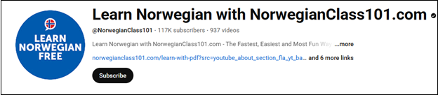 Go to Learn Norwegian with NorwegianClass101.com to learn Norwegian
