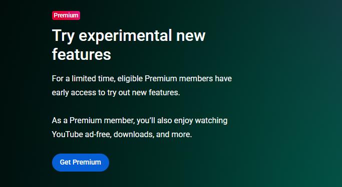 YouTube new feature release interface keeps you up to date with the latest developments